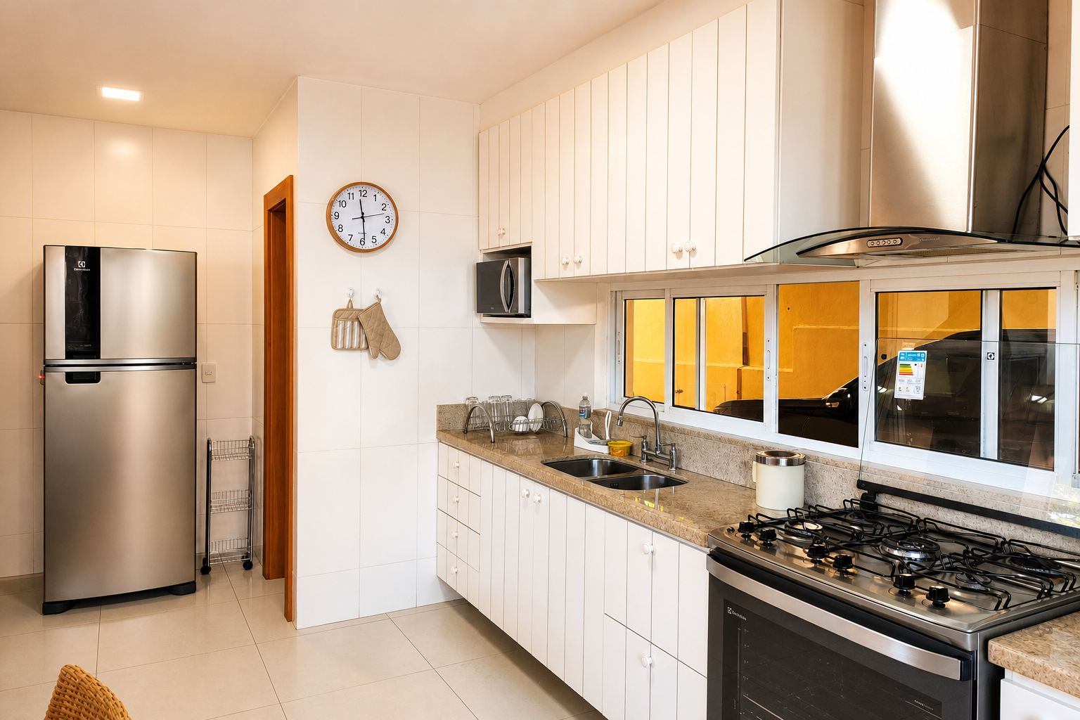Cozinha da Casa Aurora Itaipava