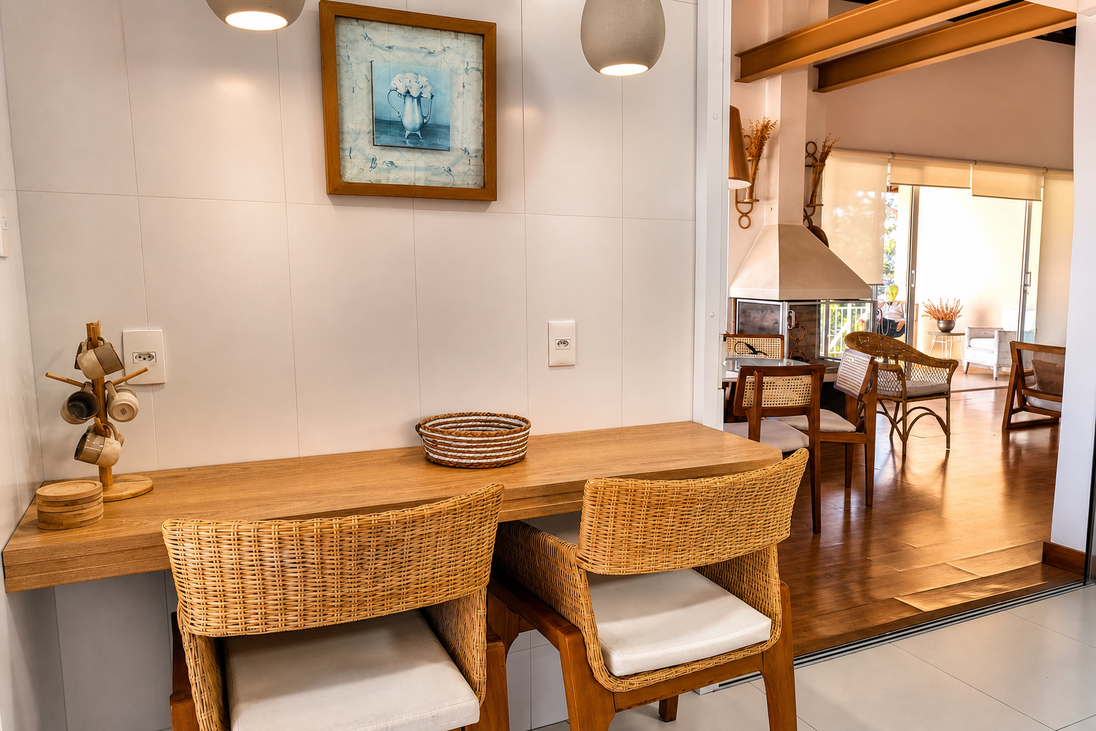 Cozinha da Casa Aurora Itaipava