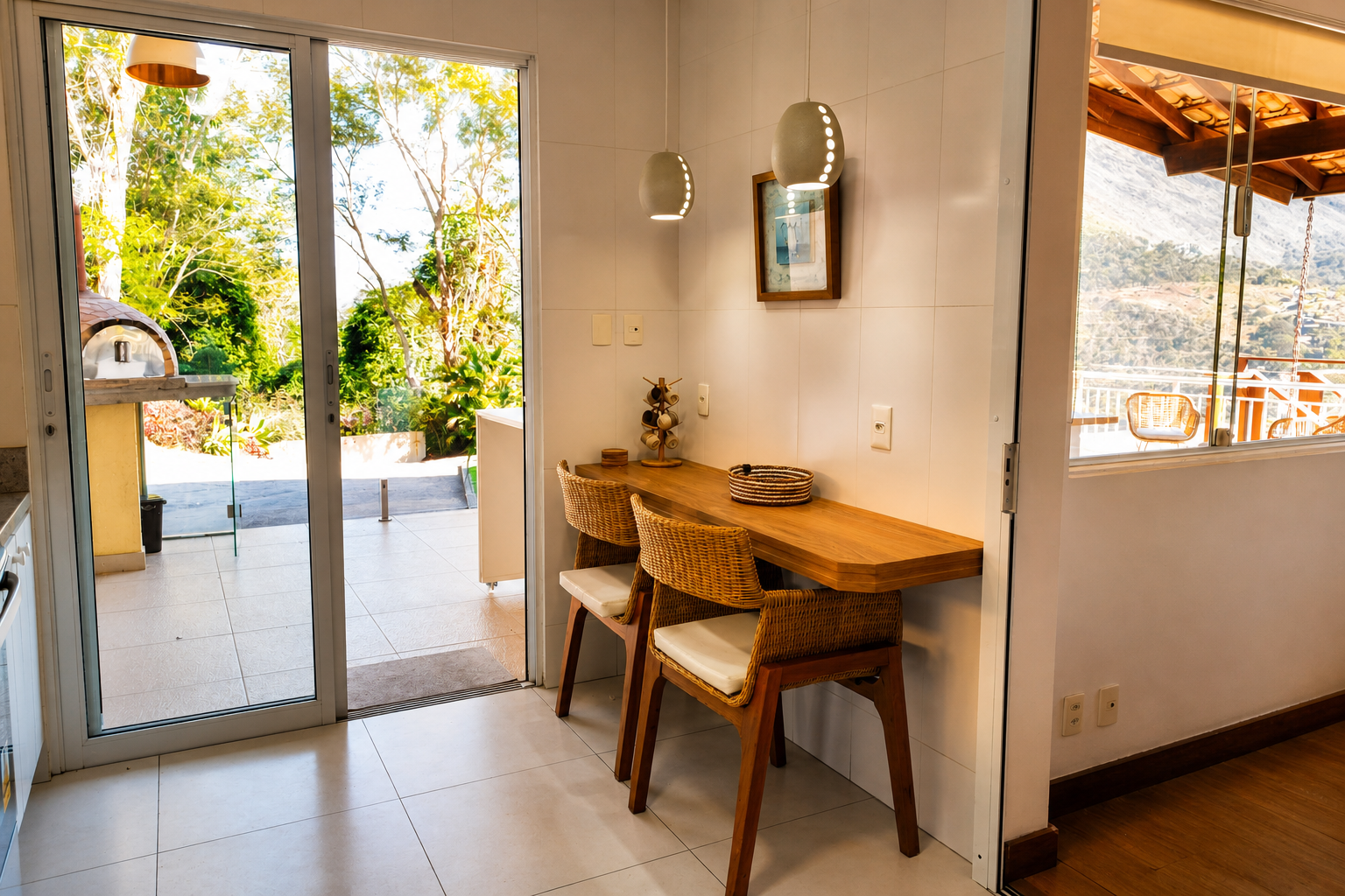 Cozinha da Casa Aurora Itaipava
